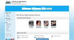 Desktop Screenshot of fortknoxhighschool.org